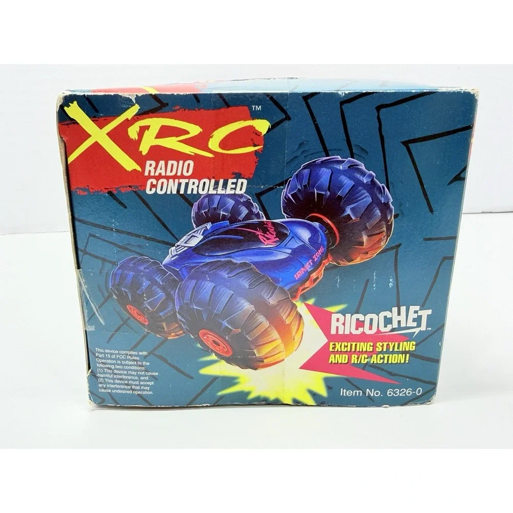 Vintage 1996 Larami Hasbro XRC Ricochet RC Stunt Car New in Box